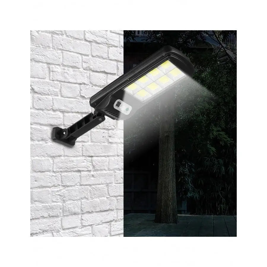4 X Proiector solar 6 celule,120 LED-uri COB,cu senzor de miscare sistem prindere inclus - Lampi Solare