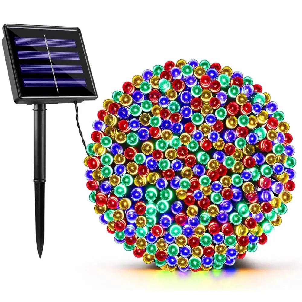 Decoratiune Solara pentru Exterior IP44 1000 led-uri 100m liniara - Multicolora