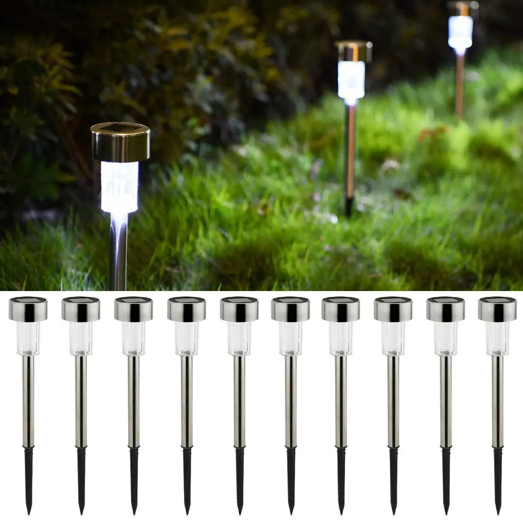 Set 20 x Lampa Solara De Gradina Inox Tip Tarus
