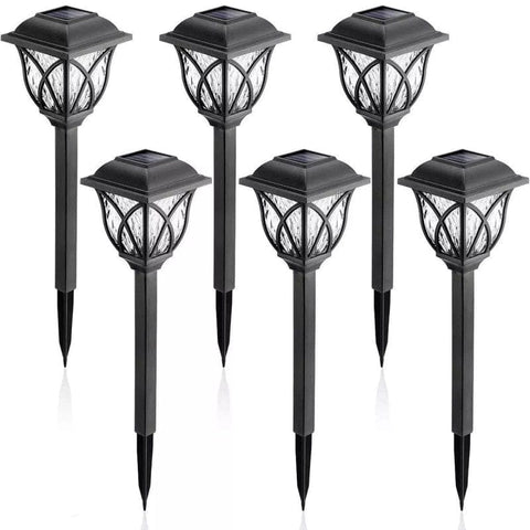 Set 6 Lampi Solare de Gradina tip Felinar