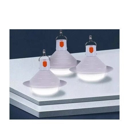 Set 2 x Bec Solar Pentru Camping Portabil Cu Prindere De Carlig