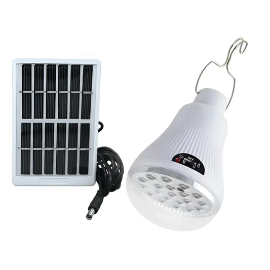 Bec Led Portabil cu Panou Solar 5W