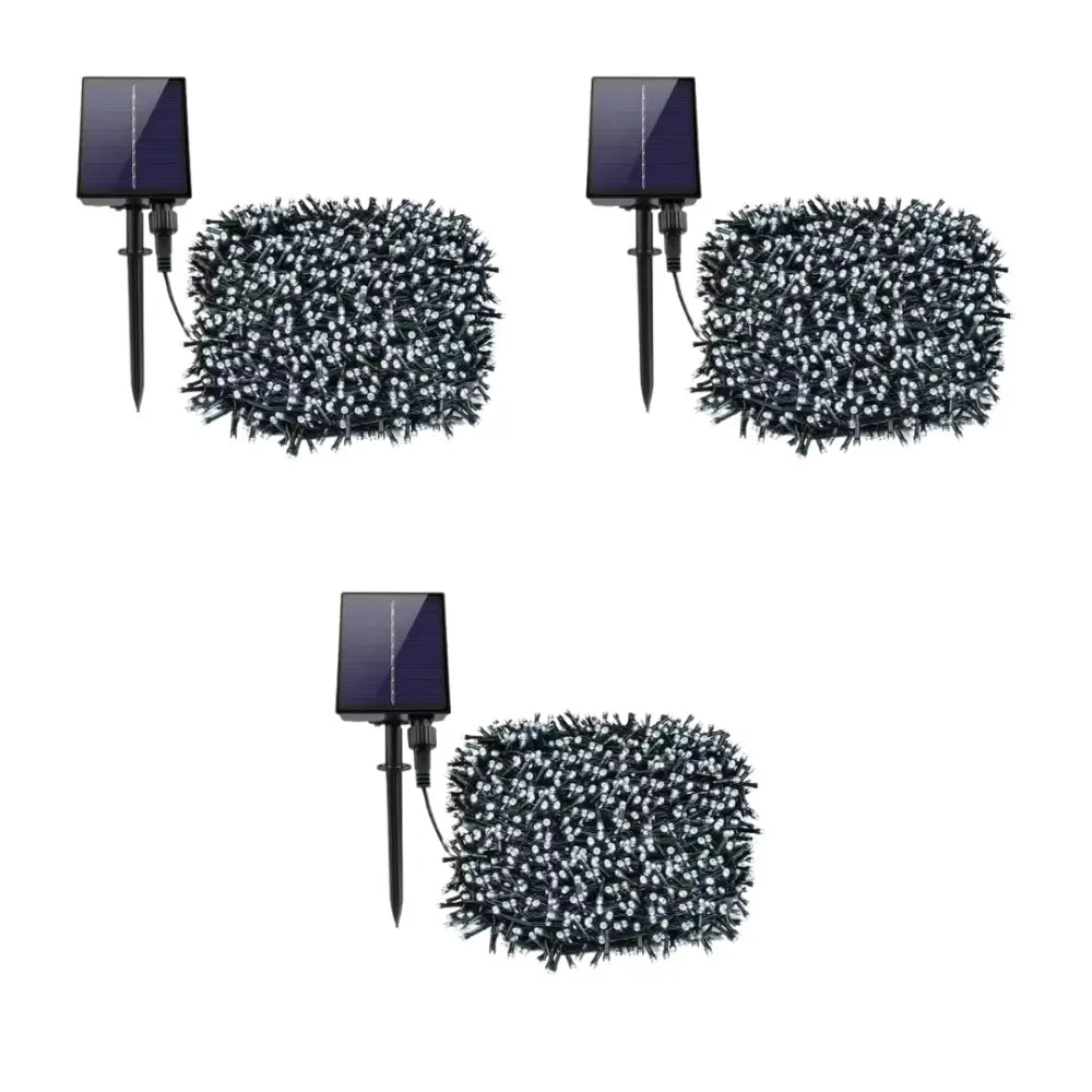 Decoratiune cu Incarcare Solara 50 metri 500 led - Diverse Culori - Alb Rece / 79.99 lei/ buc🔥 Oferta pentru 3 bucăți! 🔥