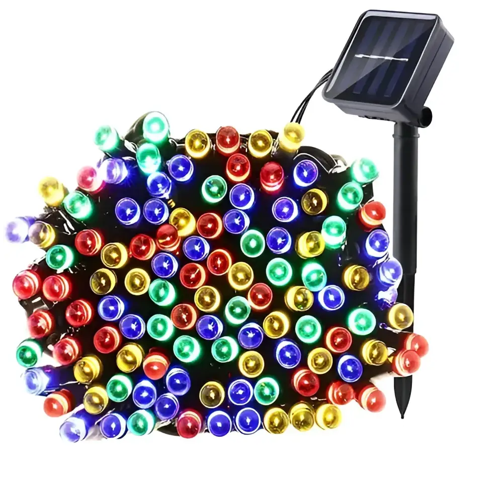Decoratiune Solara pentru Exterior IP44 1000 led-uri 100m liniara - Multicolora