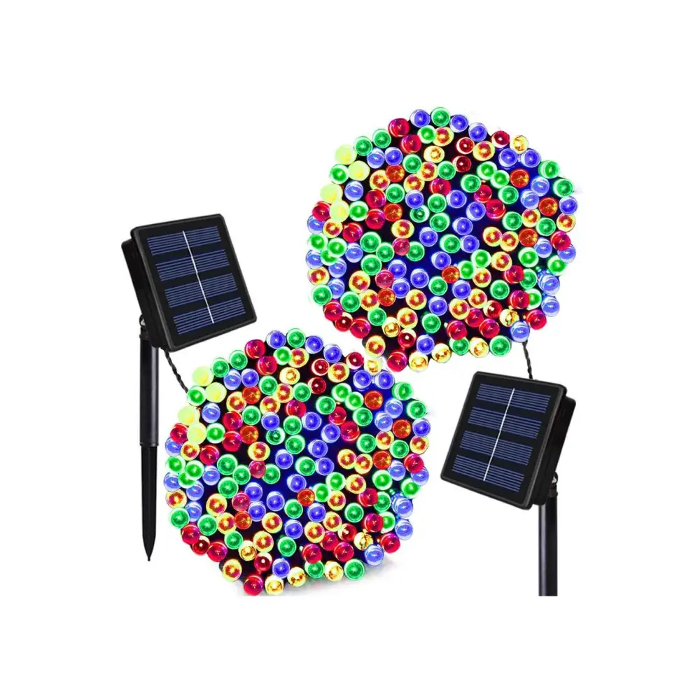 Decoratiune Solara pentru Exterior IP44 1000 led-uri 100m liniara - Multicolora