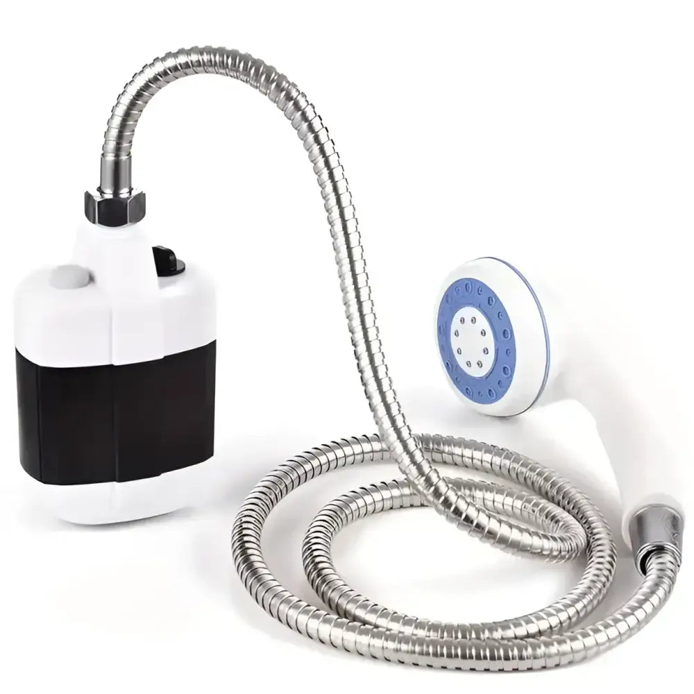 Dus Portabil cu Incarcare USB pentru Camping cu Robinet Incorporat pentru Interior/Exterior