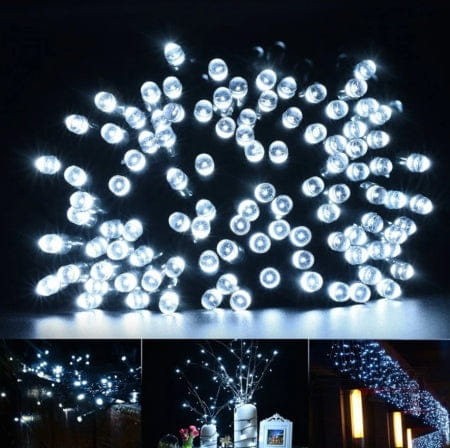 Set 3 x Decoratiune Solara pentru Exterior IP44 1000 led-uri 100m liniara