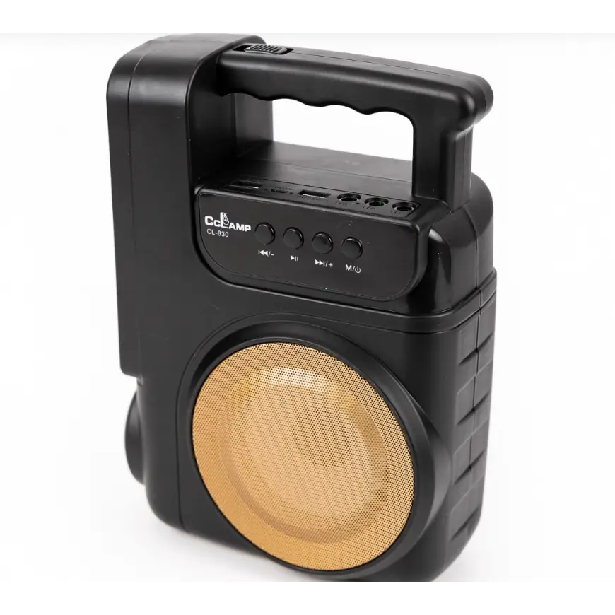 Kit solar portabil CL-830 cu Player Bluetooth Usb Card TF Radio FM Lanterna + 1 LED Extensibil