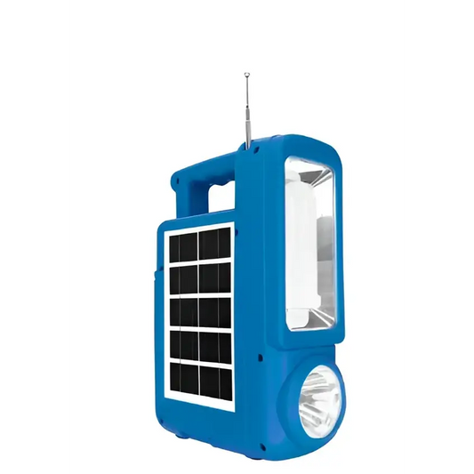 Kit solar portabil CL-830 cu Player Bluetooth Usb Card TF Radio FM Lanterna + 1 LED Extensibil
