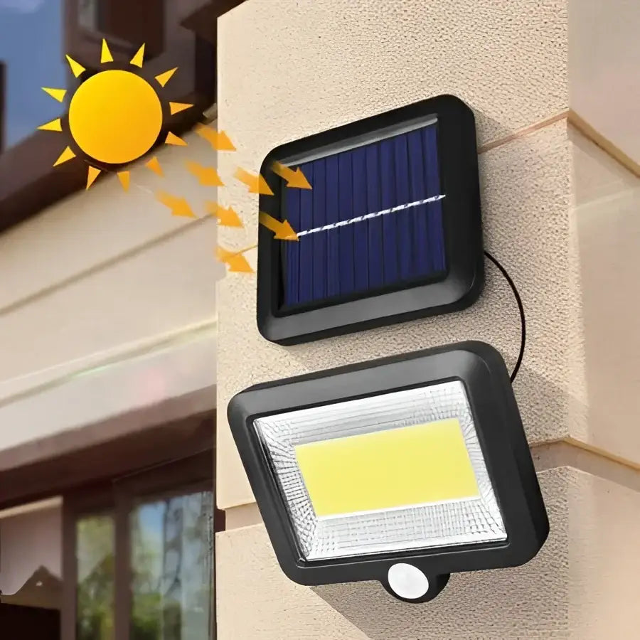 Lampa solara Led SL-F100 cu senzor de miscare - Lampi Solare