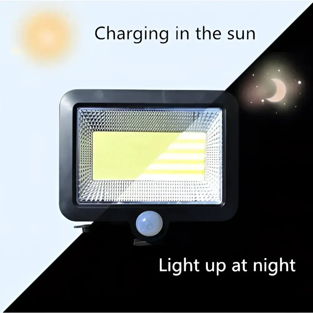 Lampa solara Led SL-F100 cu senzor de miscare - Lampi Solare