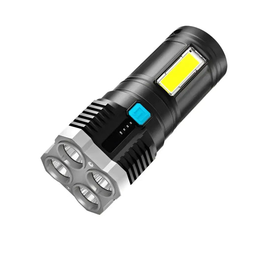 Lanterna multifunctionala 4 led usb - Articole Iluminat