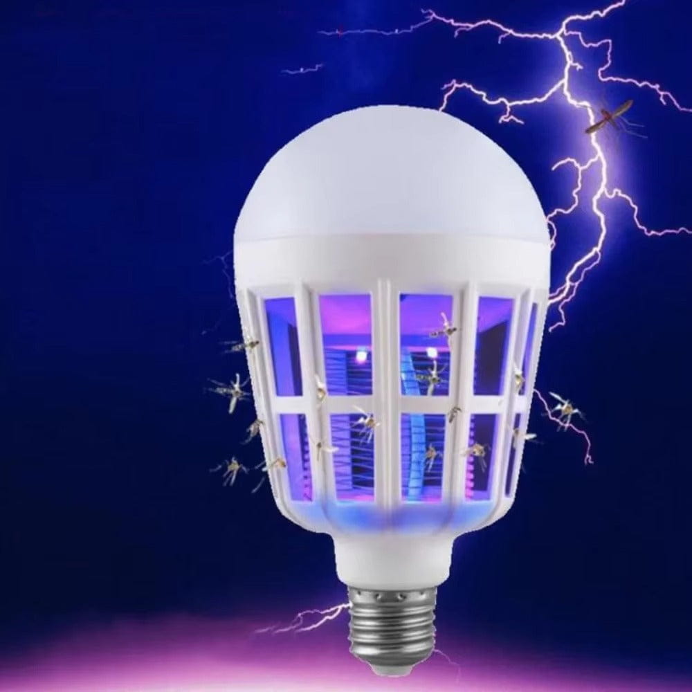 Set 2 x Lampa LED Anti-Tantari 2-in-1 – Mosquito Killer Lamp Lumina Eficienta + Capcana Insecte