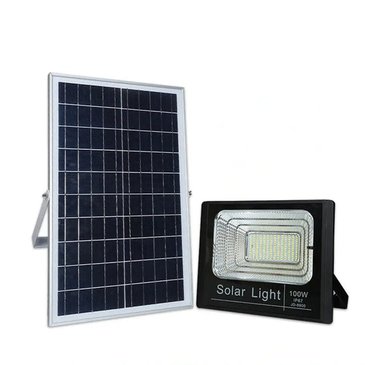 Proiector cu panou solar 100W - Lampi Solare