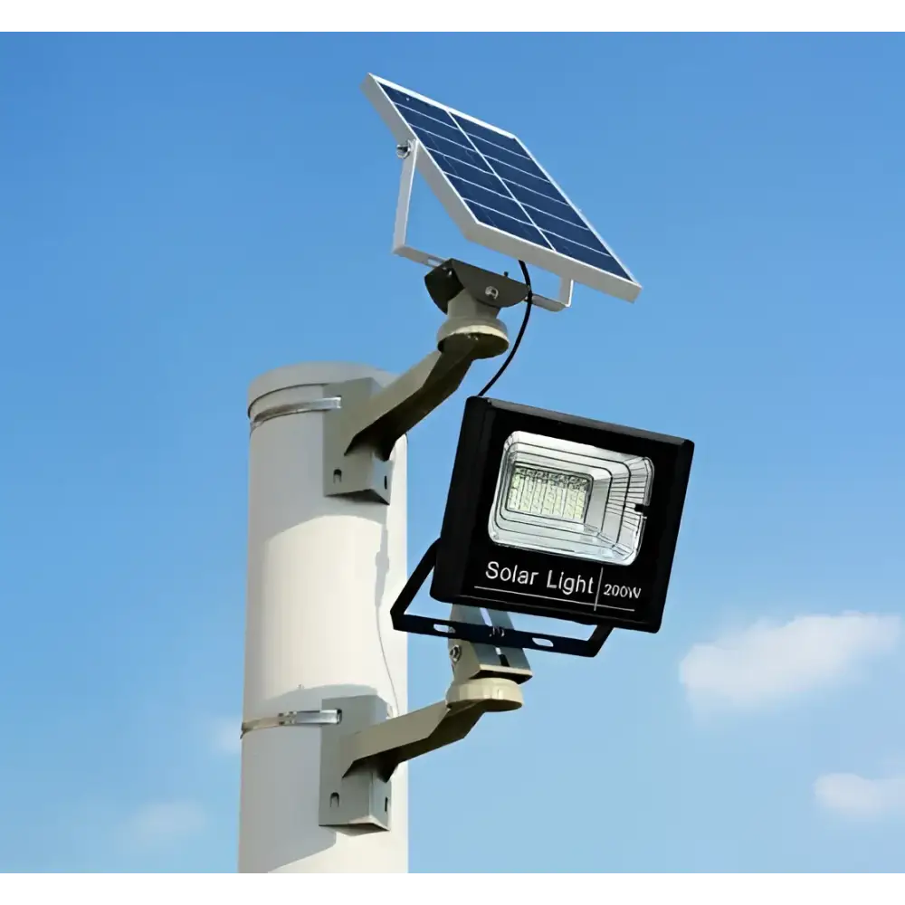 Proiector cu panou solar 200W - Lampi Solare