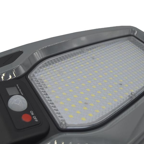 Lampă Solară de Inducție 200W cu 168 de LED-uri Senzor de Mișcare si Telecomanda