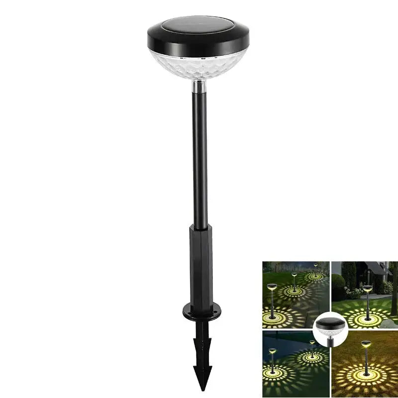 Set 2 lampi solare LED RGB - Articole Iluminat