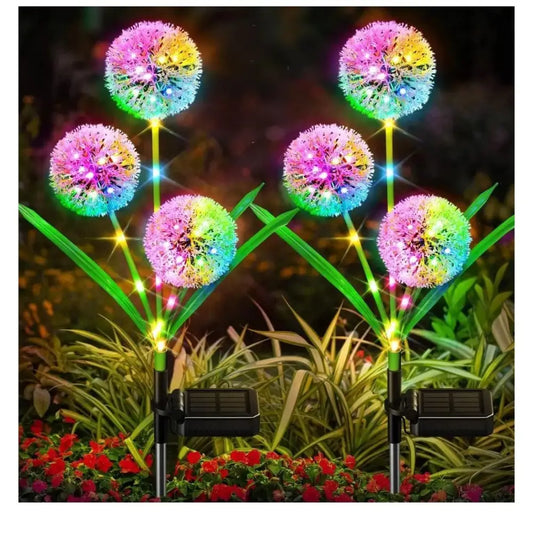 Set 2 x Lampa Solara LED Decoratiune Gradina Dandelion