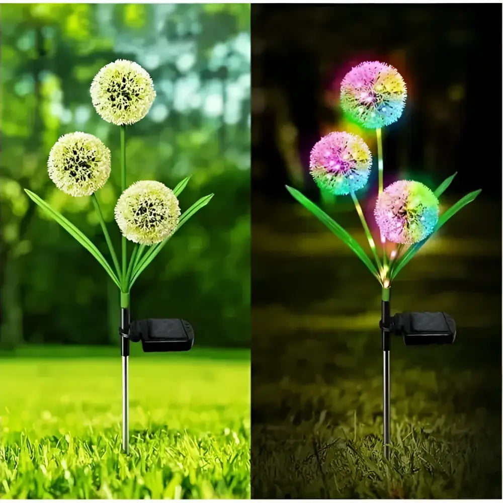 Set 2 x Lampa Solara LED Decoratiune Gradina Dandelion