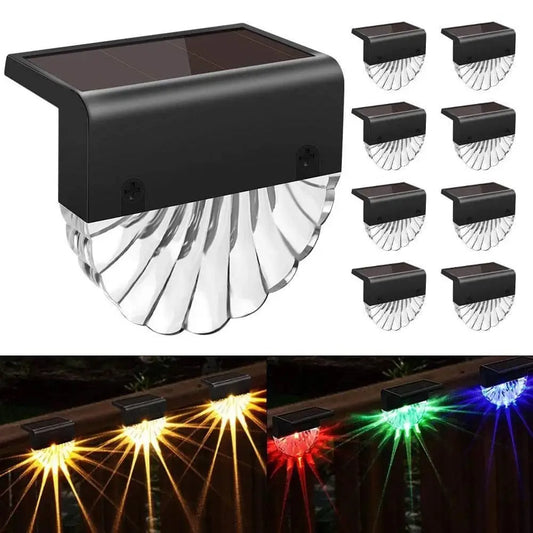 Set 2 x Lampa solara lumina LED 4 culori - Lampi Solare