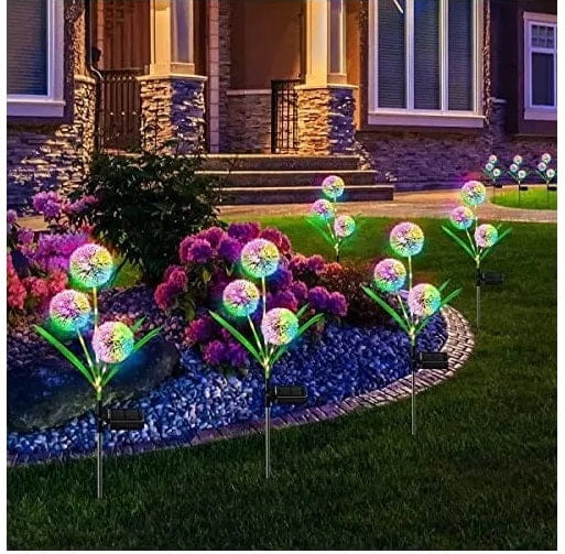 Set 2 x Lampa Solara LED Decoratiune Gradina Dandelion