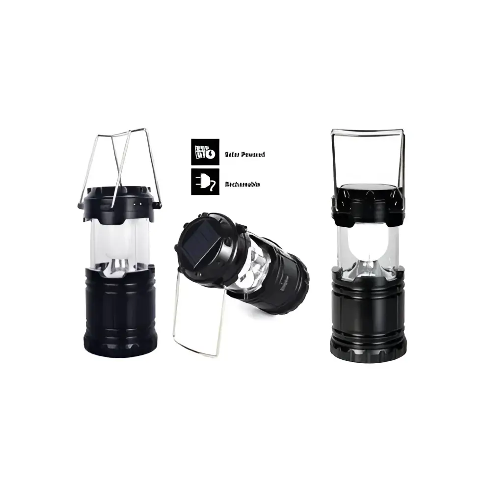Set 2 x Lampa solara reincarcabila camping Shenyu - LENJERII DE PAT