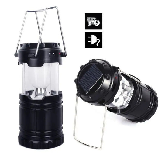 Set 2 x Lampa solara reincarcabila camping Shenyu - LENJERII DE PAT