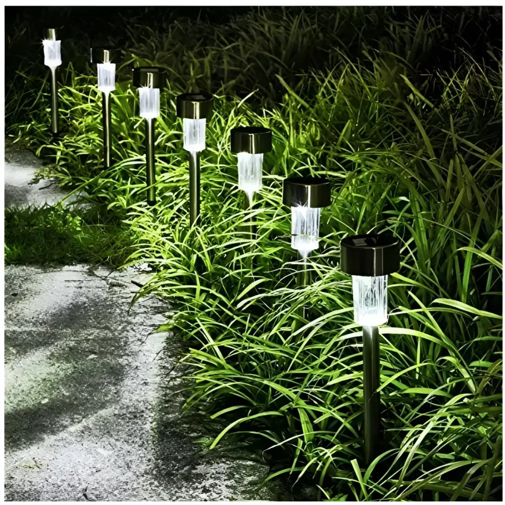 Set 20 x Lampa Solara De Gradina Inox Tip Tarus - Lampi Solare
