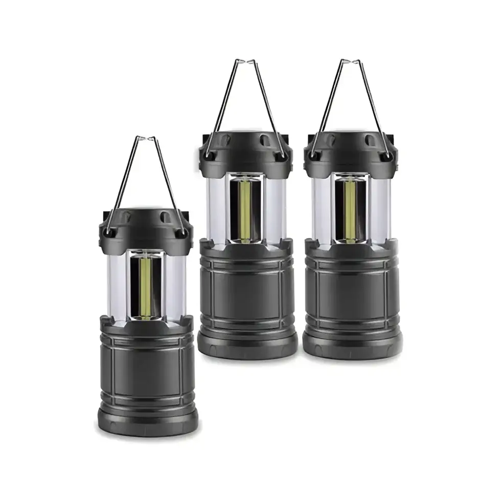Set 3 x Lampa solara reincarcabila camping Shenyu - Lampi Solare