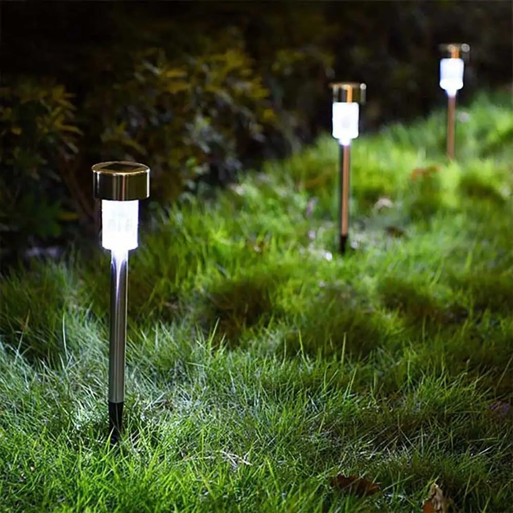 Set 30 x Lampa Solara De Gradina Inox Tip Tarus - Lampi Solare