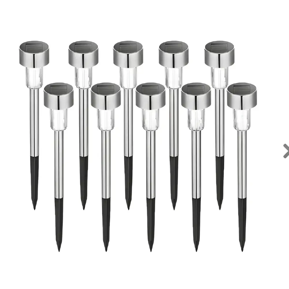 Set 30 x Lampa Solara De Gradina Inox Tip Tarus - Lampi Solare