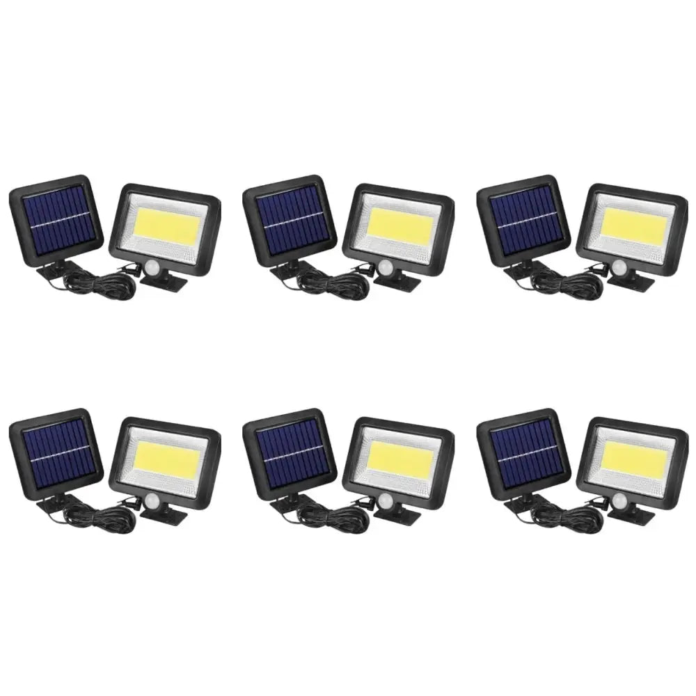 Set 6 x Lampa solara Led SL-F100 cu senzor de miscare - Lampi Solare