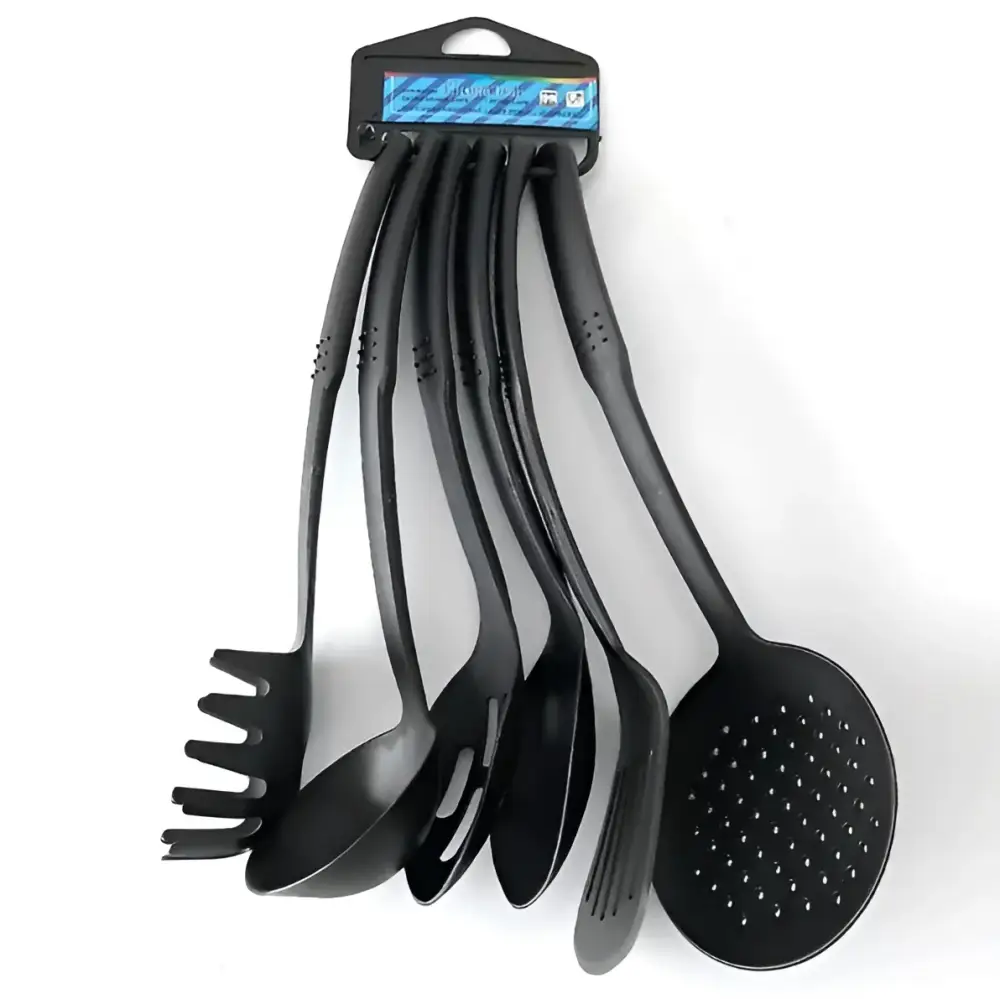 Set de Gătit 13 Piese – Oale cu Capace și Ustensile din Silicon Rezistente la Căldură Antiaderente și Perfecte pentru