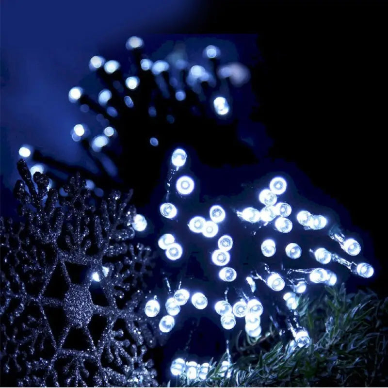 Set 3 x Decoratiune Solara pentru Exterior IP44 1000 led-uri 100m liniara